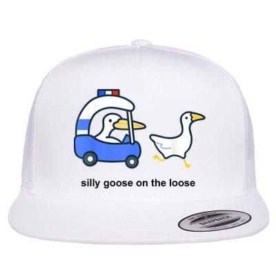 Silly Goose On The Loose Police Car And Duck Flatbill Hat