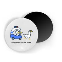 Silly Goose On The Loose Police Car And Duck Magnet