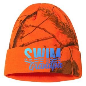 Swim Grandpa Of A Swimmer Grandfather Swimming Grandpa Gift Kati Licensed 12" Camo Beanie