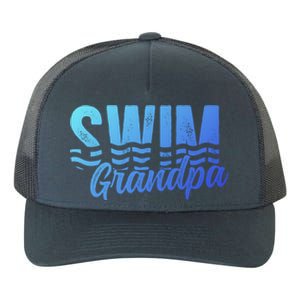 Swim Grandpa Of A Swimmer Grandfather Swimming Grandpa Gift Yupoong Adult 5-Panel Trucker Hat