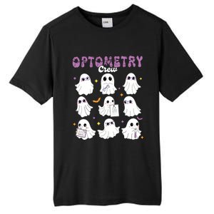 Spooky Ghost Optometry Crew Halloween Ophthalmic Optician Tall Fusion ChromaSoft Performance T-Shirt