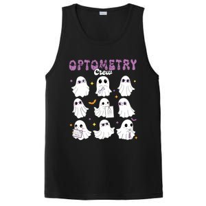 Spooky Ghost Optometry Crew Halloween Ophthalmic Optician PosiCharge Competitor Tank