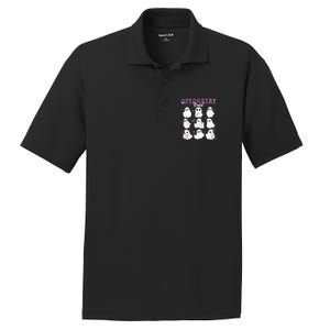 Spooky Ghost Optometry Crew Halloween Ophthalmic Optician PosiCharge RacerMesh Polo