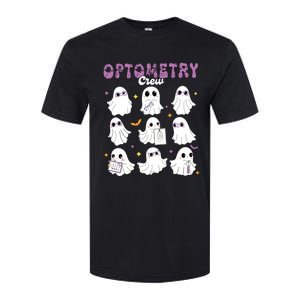 Spooky Ghost Optometry Crew Halloween Ophthalmic Optician Softstyle CVC T-Shirt