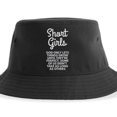 Short God Only Lets Things Grow Until They're Perfect Sustainable Bucket Hat