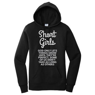 Short God Only Lets Things Grow Until They're Perfect Women's Pullover Hoodie