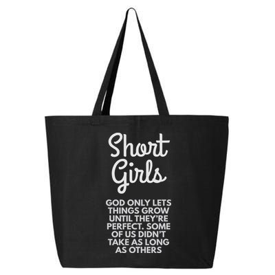 Short God Only Lets Things Grow Until They're Perfect 25L Jumbo Tote