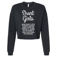Short God Only Lets Things Grow Until They're Perfect Cropped Pullover Crew