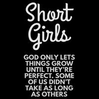 Short God Only Lets Things Grow Until They're Perfect Cropped Pullover Crew