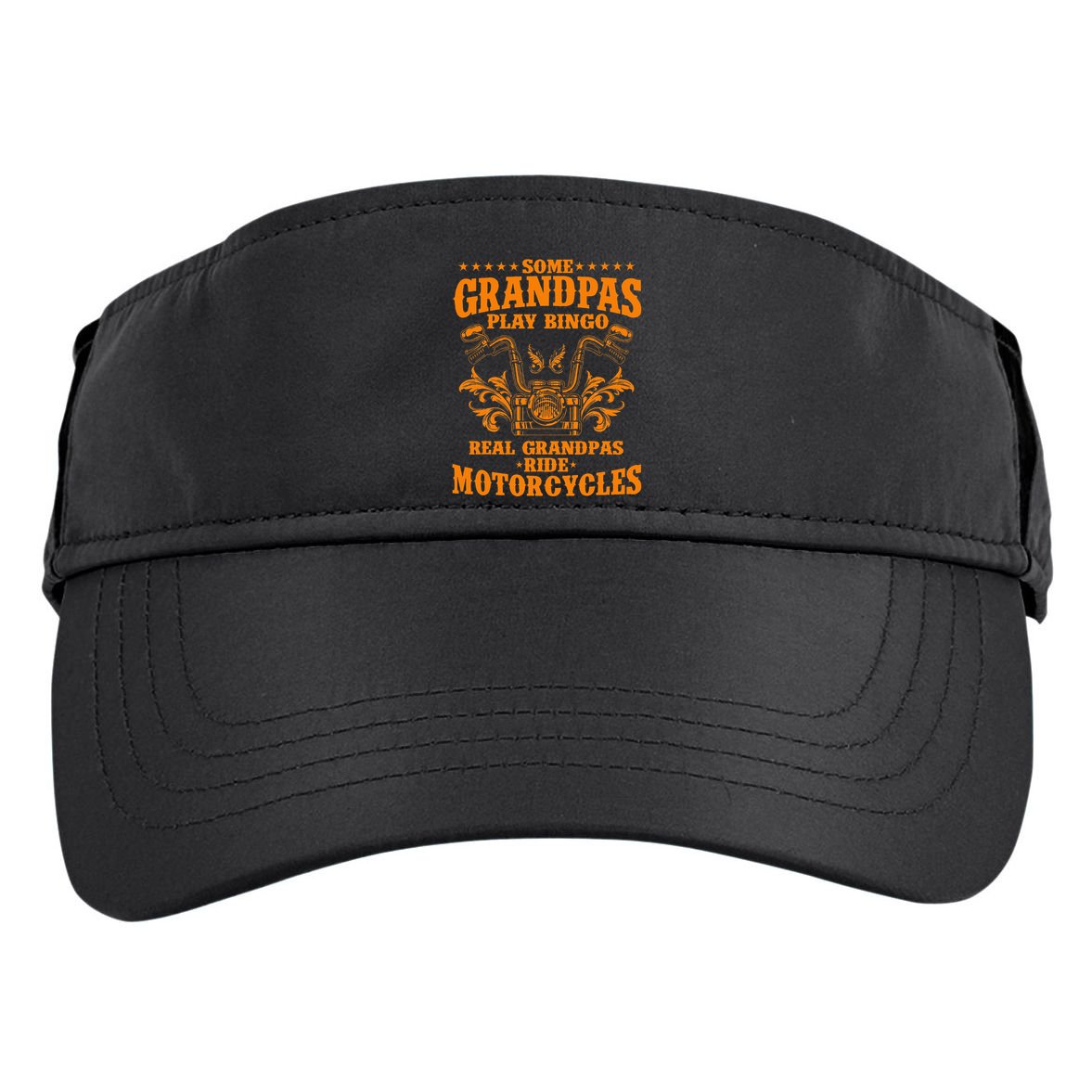 Some Grandpas Play Bingo Real Grandpas Ride Adult Drive Performance Visor