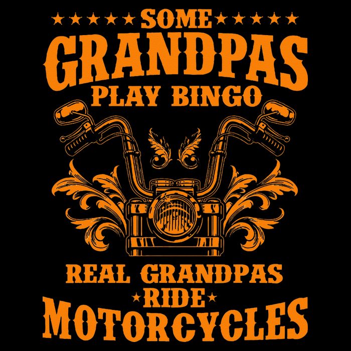 Some Grandpas Play Bingo Real Grandpas Ride Cooling Performance Long Sleeve Crew