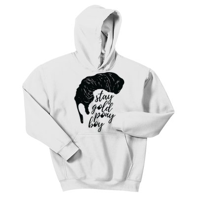 Stay Gold Ponyboy Kids Hoodie