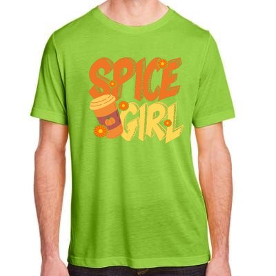 Spice Girl Pumpkin Coffee Lover Fall Adult ChromaSoft Performance T-Shirt