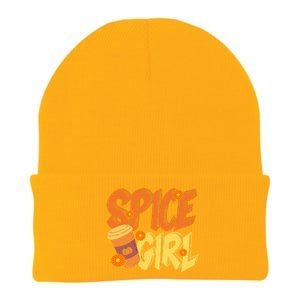 Spice Girl Pumpkin Coffee Lover Fall Knit Cap Winter Beanie