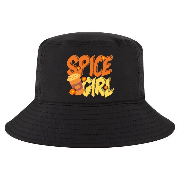 Spice Girl Pumpkin Coffee Lover Fall Cool Comfort Performance Bucket Hat