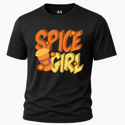 Spice Girl Pumpkin Coffee Lover Fall Performance Shirt