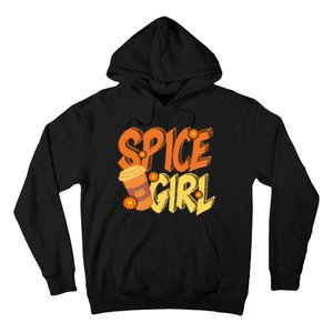 Spice Girl Pumpkin Coffee Lover Fall Hoodie