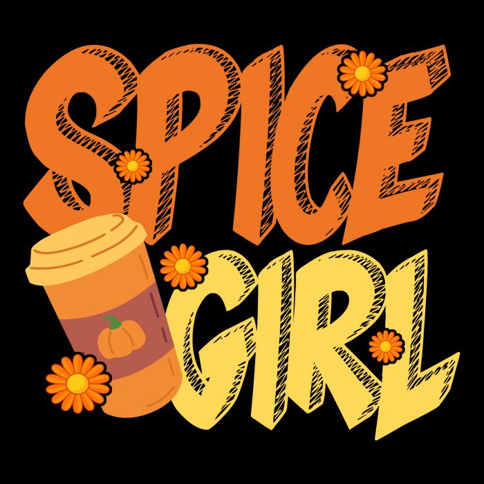 Spice Girl Pumpkin Coffee Lover Fall Apron