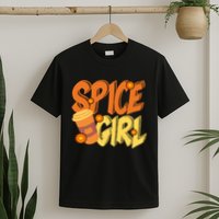 Spice Girl Pumpkin Coffee Lover Fall T-Shirt