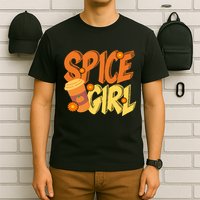 Spice Girl Pumpkin Coffee Lover Fall T-Shirt