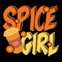 Spice Girl Pumpkin Coffee Lover Fall T-Shirt