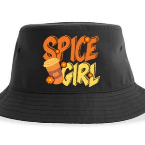 Spice Girl Pumpkin Coffee Lover Fall Sustainable Bucket Hat