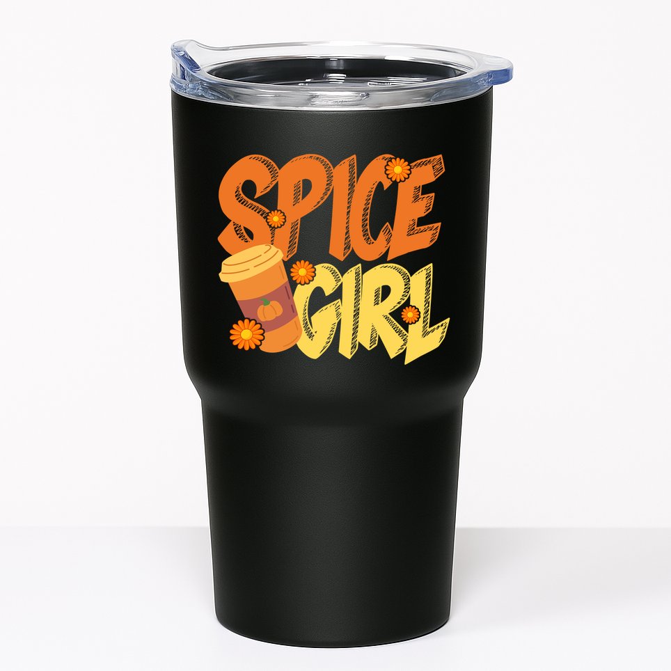 Spice Girl Pumpkin Coffee Lover Fall Tumbler
