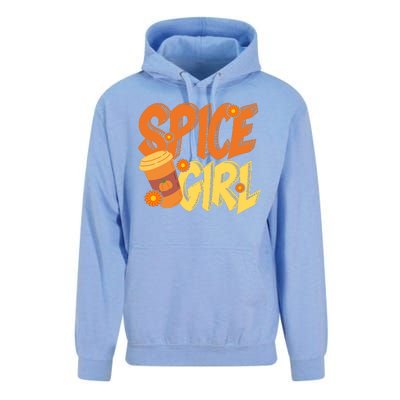 Spice Girl Pumpkin Coffee Lover Fall Unisex Surf Hoodie