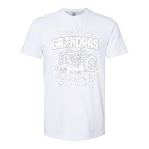 Some Grandpas Play Bingo Cool Grandpas Drive Tractors Farmer Softstyle CVC T-Shirt