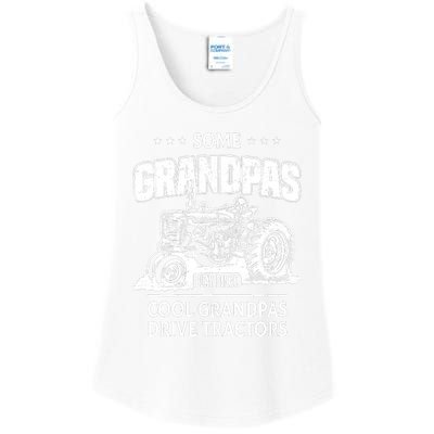 Some Grandpas Play Bingo Cool Grandpas Drive Tractors Farmer Ladies Essential Tank