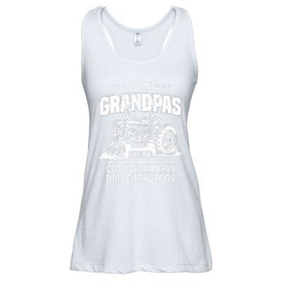 Some Grandpas Play Bingo Cool Grandpas Drive Tractors Farmer Ladies Essential Flowy Tank