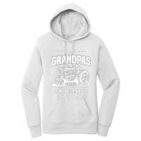 Some Grandpas Play Bingo Cool Grandpas Drive Tractors Farmer Women's Pullover Hoodie