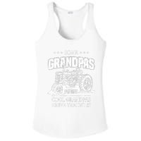 Some Grandpas Play Bingo Cool Grandpas Drive Tractors Farmer Ladies PosiCharge Competitor Racerback Tank