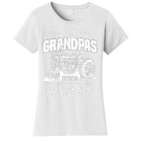 Some Grandpas Play Bingo Cool Grandpas Drive Tractors Farmer Women's T-Shirt