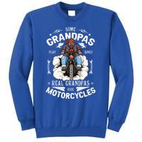 Some Grandpas Play Bingo Real Grandpas Ride Motorcycles Meaningful Gift Sweatshirt