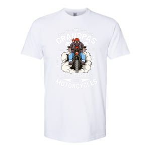 Some Grandpas Play Bingo Real Grandpas Ride Motorcycles Meaningful Gift Softstyle CVC T-Shirt