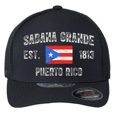 Sabana Grande Puerto Rico Est 1813 Flexfit Unipanel Trucker Cap