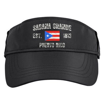 Sabana Grande Puerto Rico Est 1813 Adult Drive Performance Visor