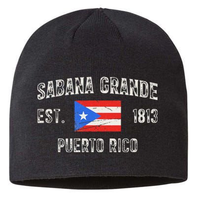 Sabana Grande Puerto Rico Est 1813 Sustainable Beanie