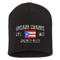 Sabana Grande Puerto Rico Est 1813 Short Acrylic Beanie