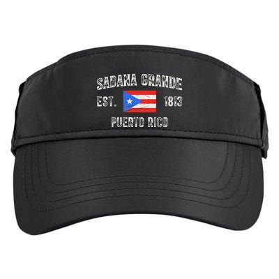 Sabana Grande Puerto Rico Est 1813 Puerto Rico Adult Drive Performance Visor