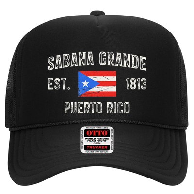 Sabana Grande Puerto Rico Est 1813 Puerto Rico Trucker Hat