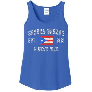 Sabana Grande Puerto Rico Est 1813 Puerto Rico Ladies Essential Tank