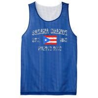 Sabana Grande Puerto Rico Est 1813 Puerto Rico Mesh Reversible Basketball Jersey Tank