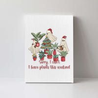 Santa Ghost Plant Christmas Plant Lady Canvas