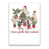 Santa Ghost Plant Christmas Plant Lady Poster