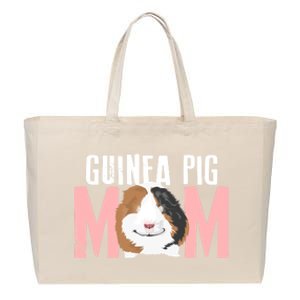 Sweet Guinea Pig Mom Meaningful Gift For Pet Owner Meaningful Gift Cotton Canvas Jumbo Tote