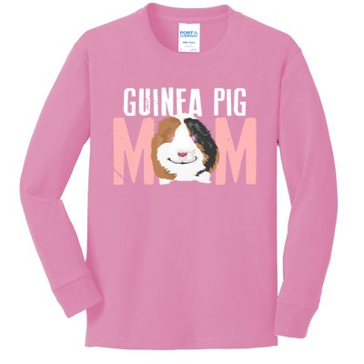 Sweet Guinea Pig Mom Meaningful Gift For Pet Owner Meaningful Gift Kids Long Sleeve Shirt