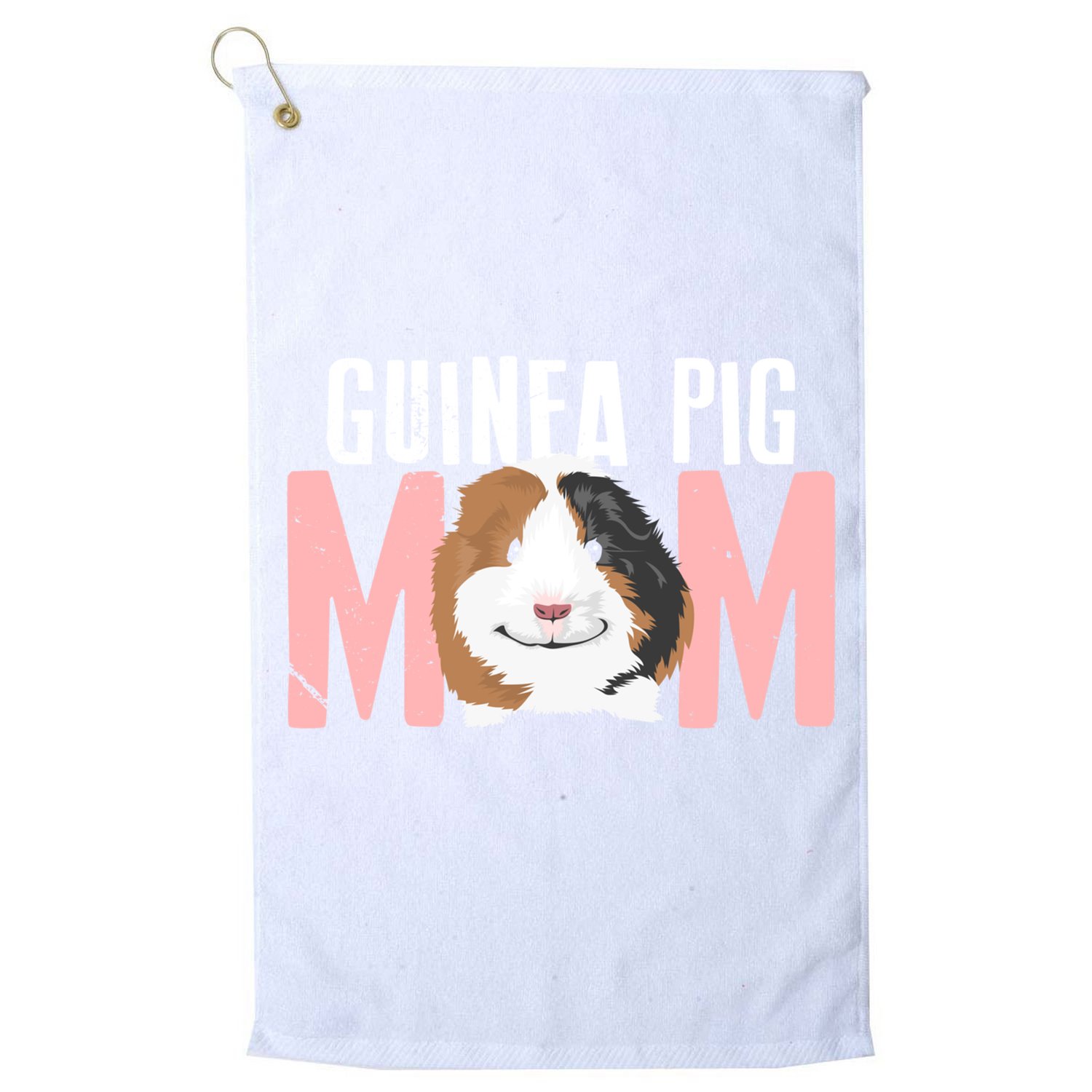 Sweet Guinea Pig Mom Meaningful Gift For Pet Owner Meaningful Gift Golf Towel