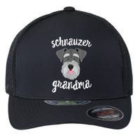 Schnauzer Grandma Pawma Dog Grandparents Grand Maw Flexfit Unipanel Trucker Cap